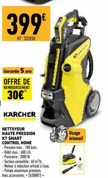 nettoyeur haute pression k7 smart control home kärcher