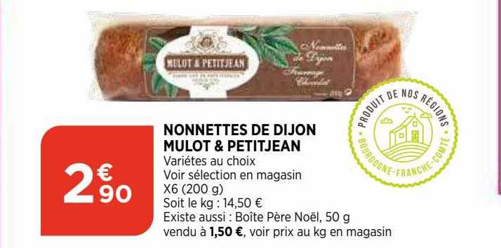 nonnettes de dijon mulot & petitjean