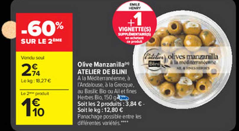 olive manzanilla atelier de blini