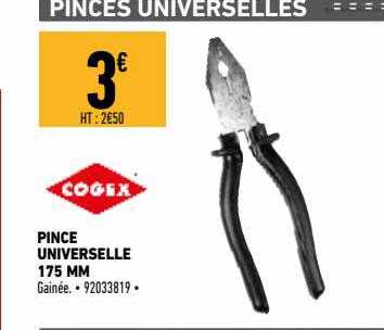 Pince Universelle 175 Mm Cogex