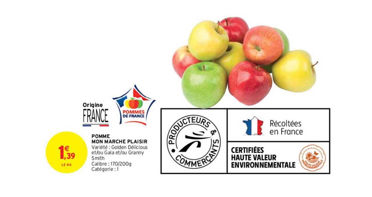 Pomme Mon Marche Plaisir