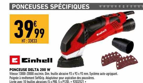 Poncesue Delta 200 W Einhell