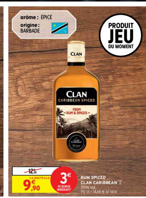 rum spiced clan caribbean