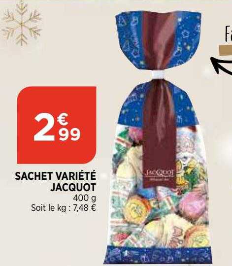 sachet variété jacquot
