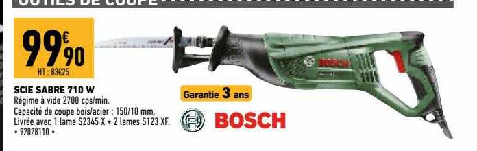 Scie Sabre 710 W Bosch