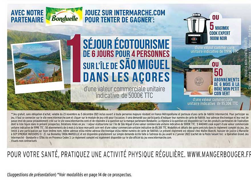 séjour écotourisme de 6 jours pour 4 personnes