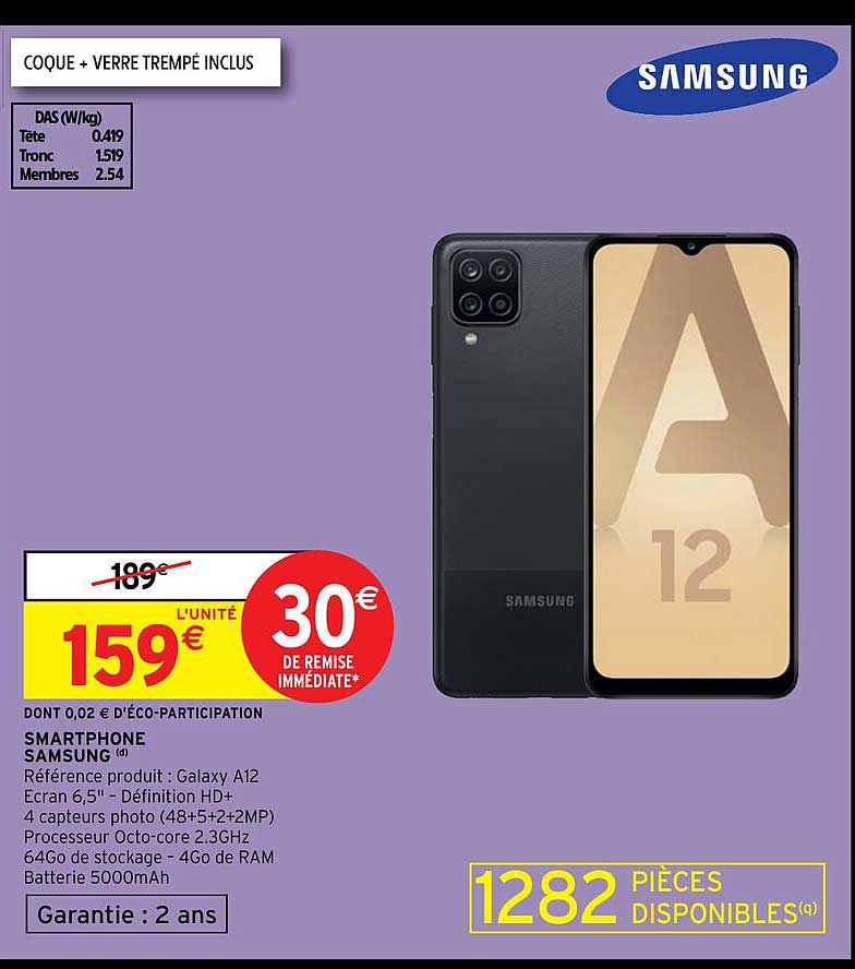 Smartphone Samsung  Galaxy A12