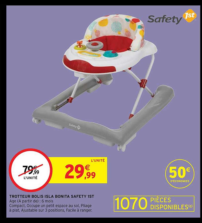 Trotteur Bolis Isla Bonita Safety 1st
