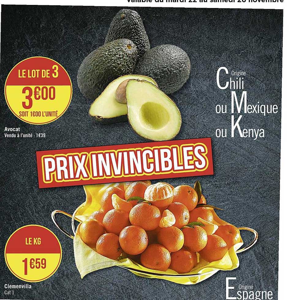 Avocat, Clémentine