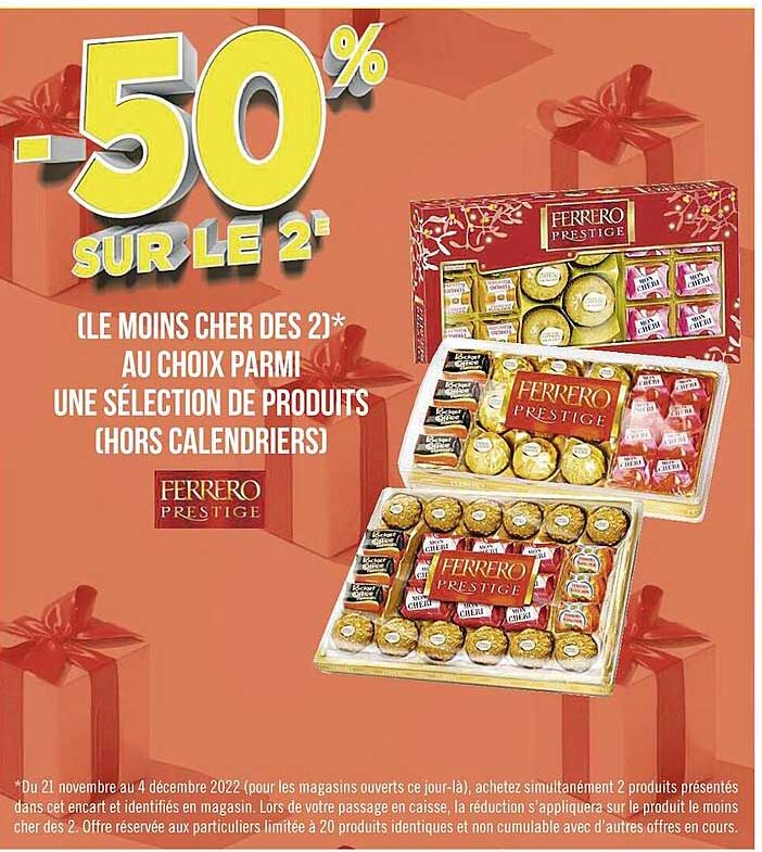 Produits Ferrero Prestige