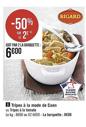 Tripes à La Mode De Caen Ou Tripes à La Tomate