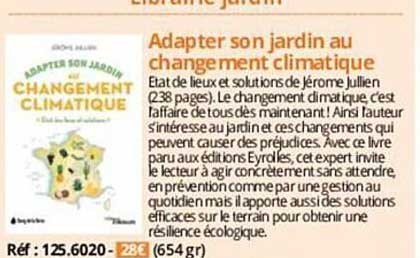 adapter son jardin au changement climatique