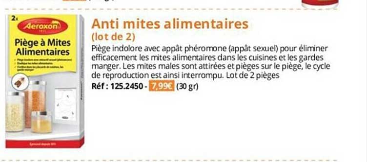 anti mites alimentaires aeroxon