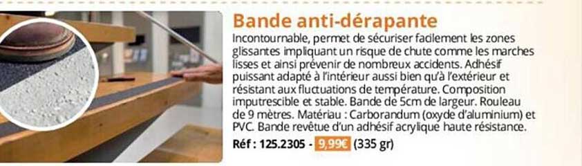 bande anti-dérapante