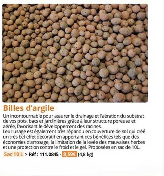 billes d'argile