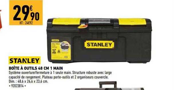 Boîte à Outils 48 Cm 1 Main Stanley