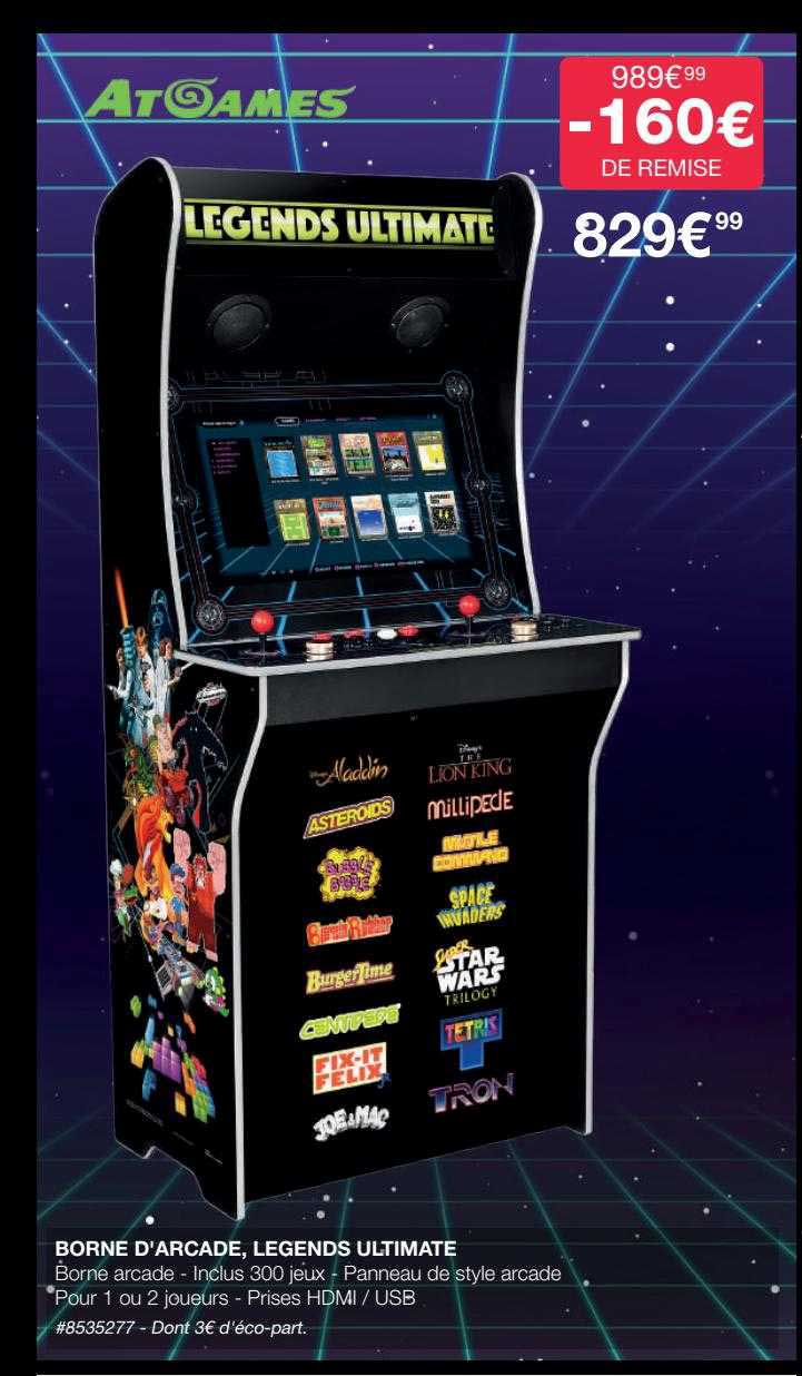 borne d'arcade, Legends ultimate