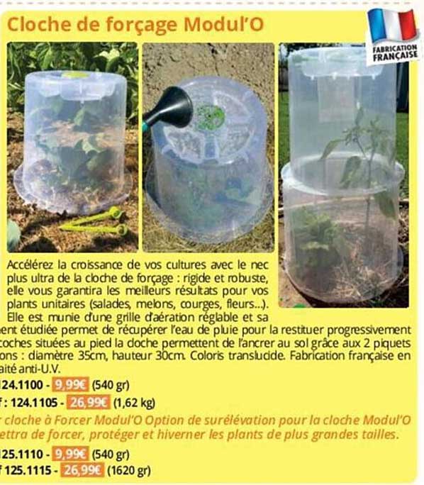 cloche de forçage modul'o