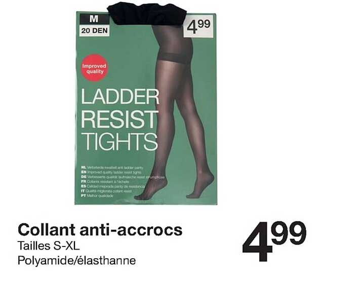 Collant Anti-accrocs