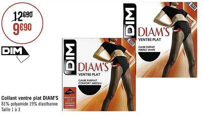 collant ventre plat diam's dim