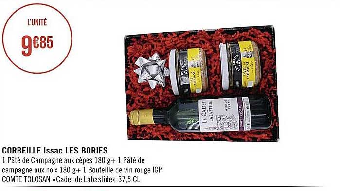 corbeille issac les bories