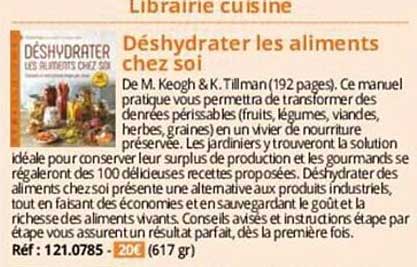 déshydrater les aliments chez soi