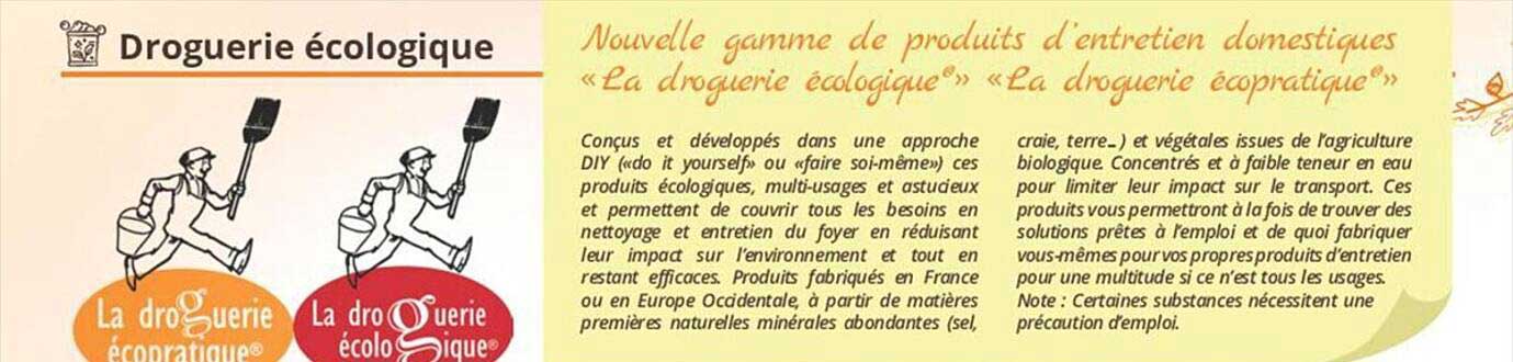 droguerie écologique