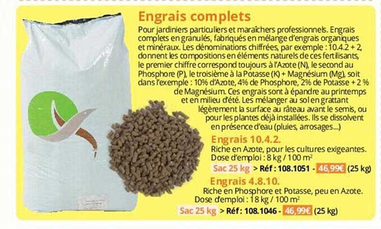 engrais complets