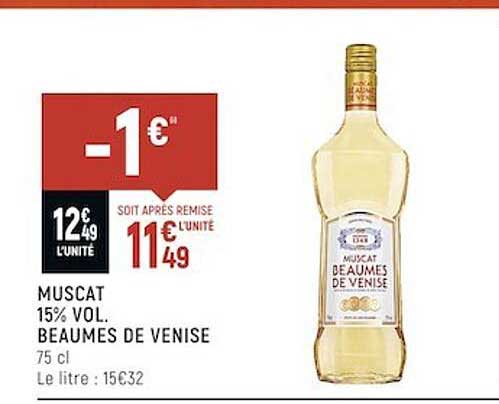 muscat 15% vol. beaumes de venise