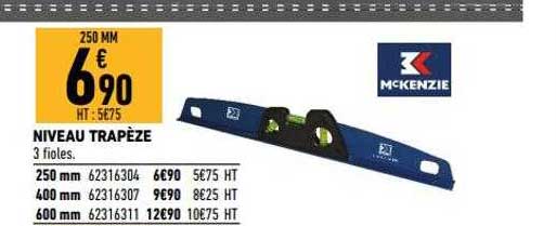 niveau trapèze mc kenzie