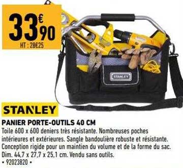 panier porte-outils 40 cm stanley
