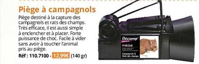 piège à campagnols