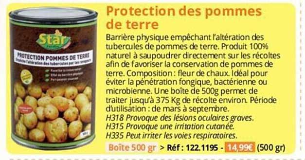 Protection Des Pommes De Terre Star