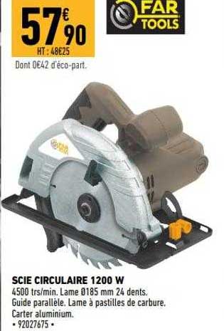 Scie Circulaire 1200 W Far Tools