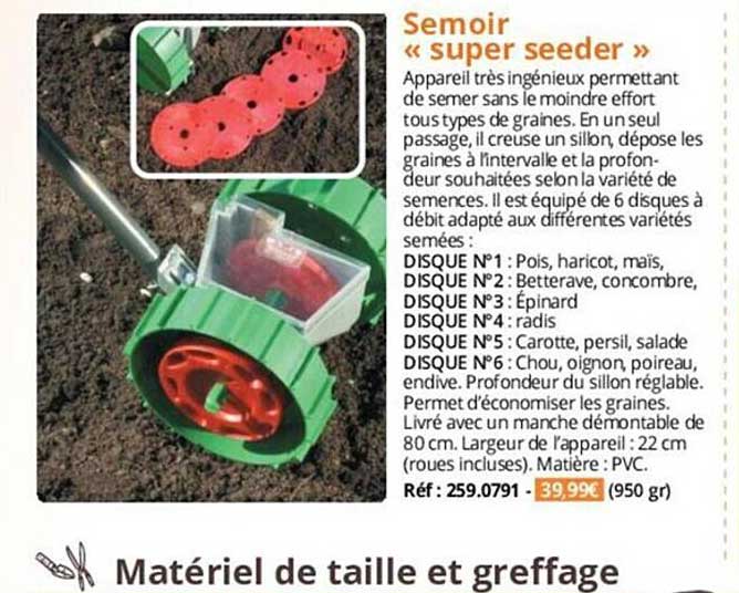 semoir «super seeder»