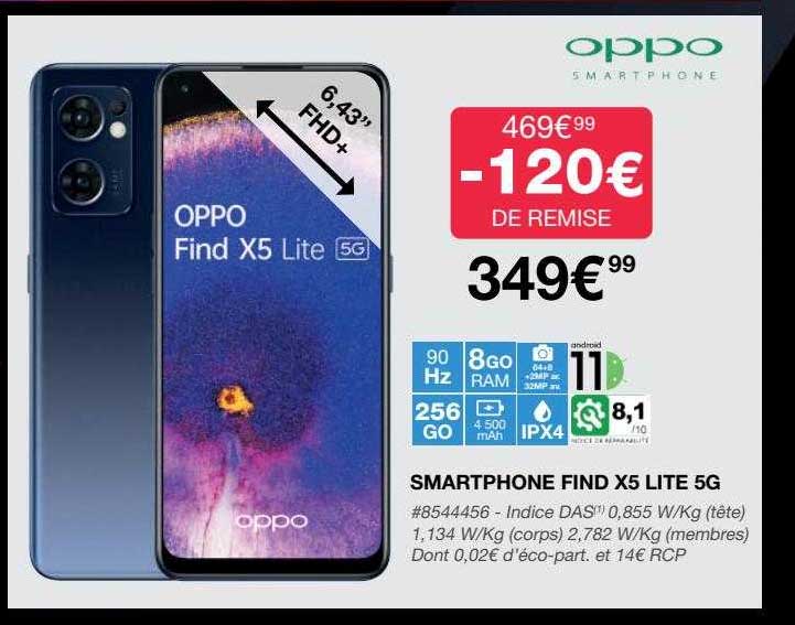 Smartphone Find X5 Lite 5g Oppo