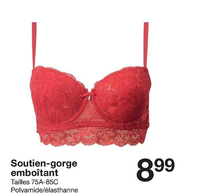 soutien-gorge emboîtant