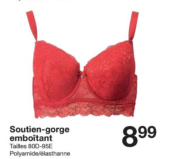 soutien-gorge emboîtant