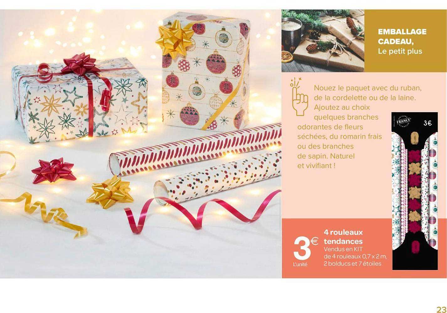 4 rouleaux tendances