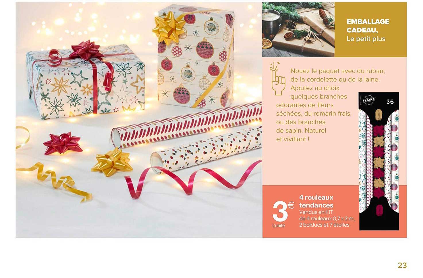 4 rouleaux tendances