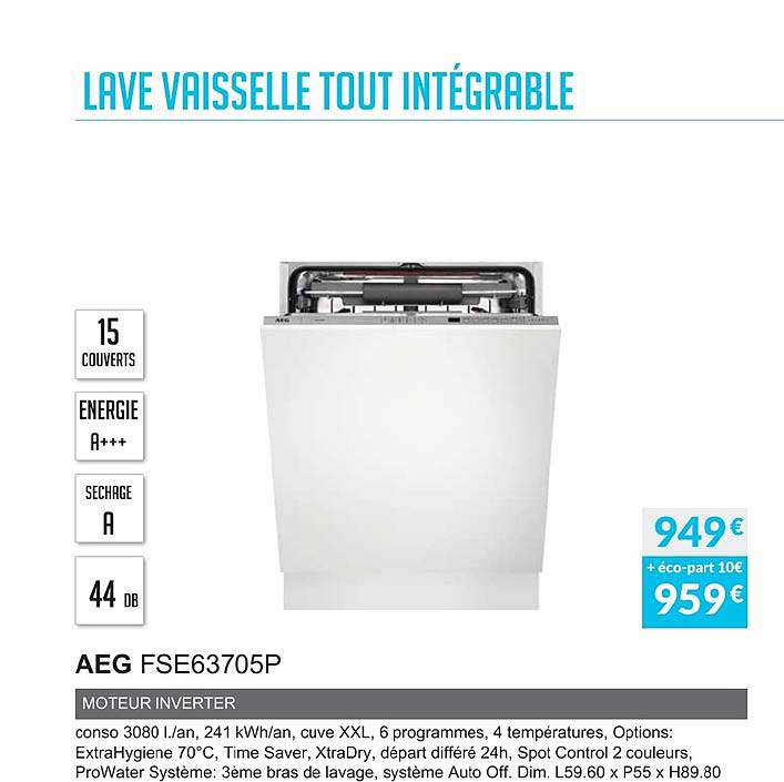 aeg fse63705p moteur inverter