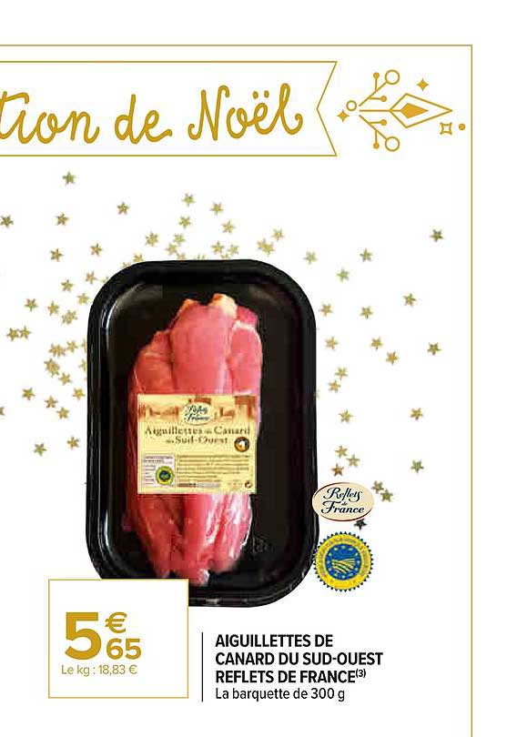 Aiguillettes De Canard Sud Sud-ouest Reflets De France