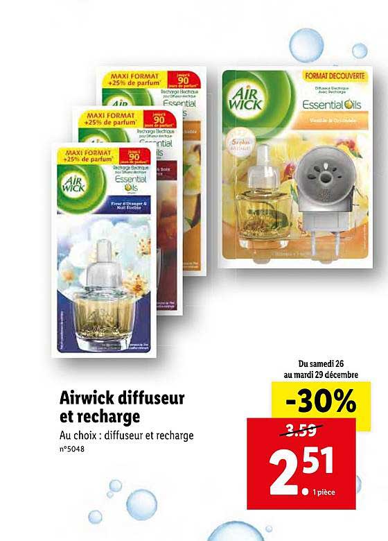 Airwick Diffuseur Et Recharge
