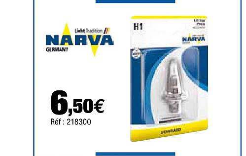 Ampoules H1 Narva