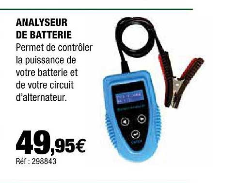 analyseur de batterie