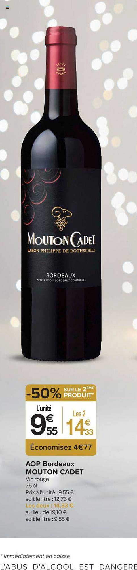 aop bordeaux mouton cadet