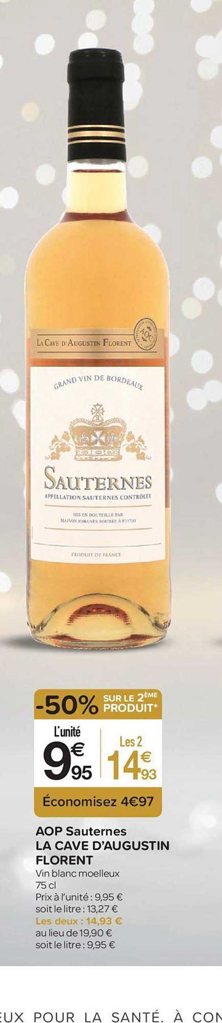 aop sauternes la cave d'augustin florent