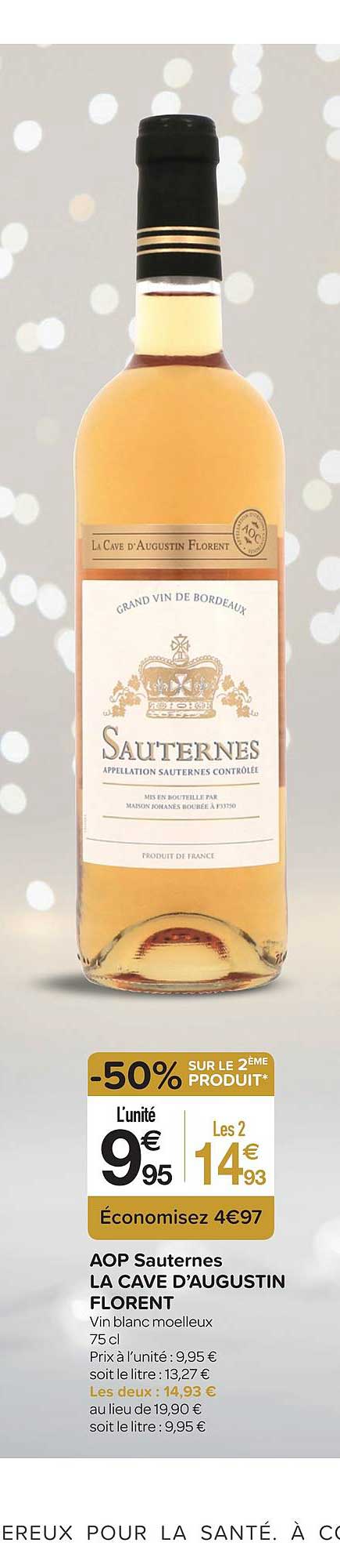 aop sauternes la cave d'augustin florent
