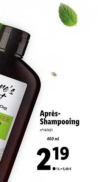 après-shampooing  nature's best
