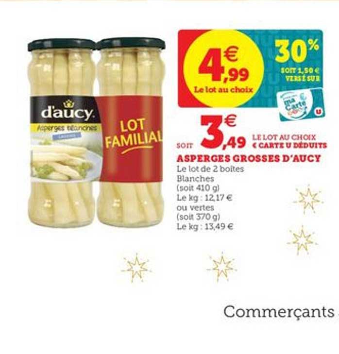 asperges grosses d'aucy